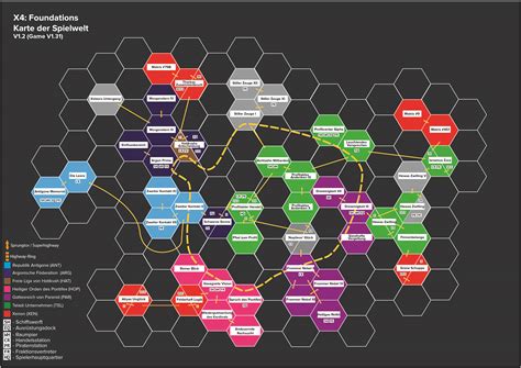 X4 foundations подробная карта вселенной на русском - 86 фото