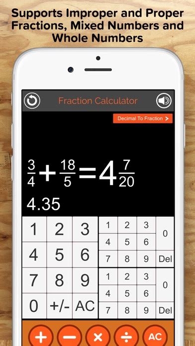 Fraction Calculator + Decimals - AppRecs