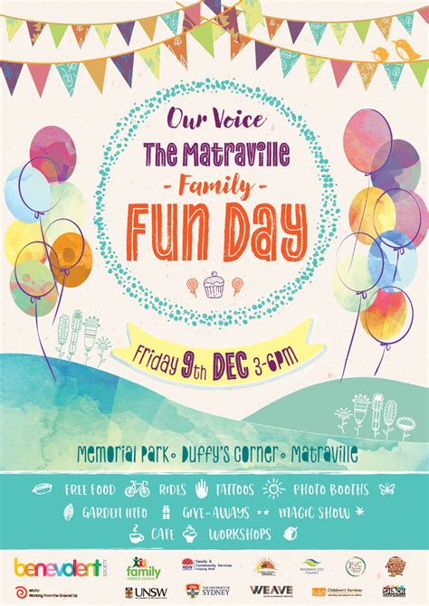 Fun Day poster design | Event poster design, Poster design kids, Family fun day