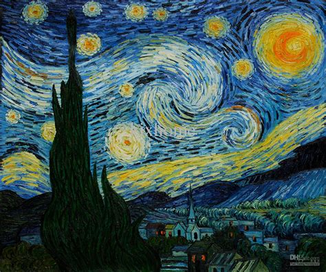 Starry Night Painting Location at PaintingValley.com | Explore collection of Starry Night ...