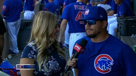 Kyle Schwarber Interview | After getting married in the offseason, Kyle ...