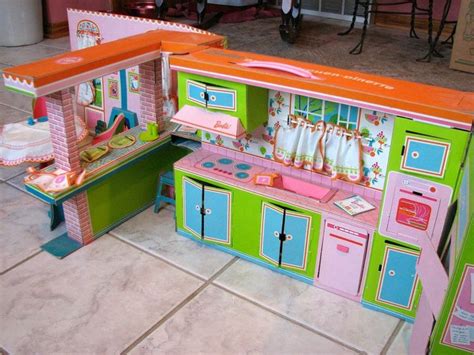 Rare Vintage 1964 Barbie's Dream Kitchen-Dinette with Furniture ...