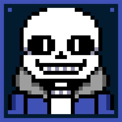 Pixilart - Sans PFP by AyoBoi