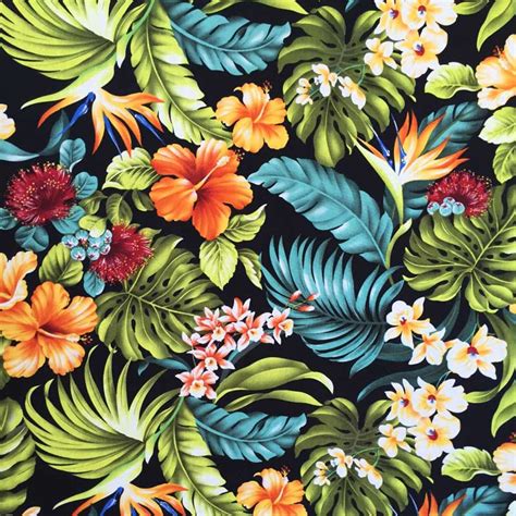 Shirahama Mariner | Rakuten Global Market: Hawaiian fabrics tropical Hawaiian flower