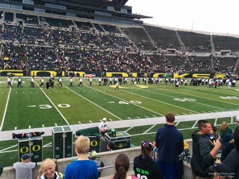 Autzen Stadium Section 12 - RateYourSeats.com