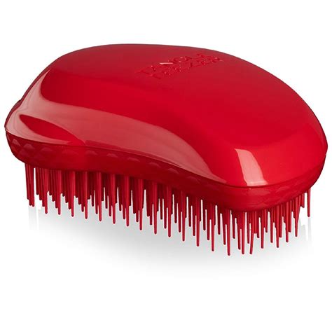 Tangle Teezer Thick y Curly Salsa red | Cabello grueso rizado, Cepillos de pelo, Cepillo