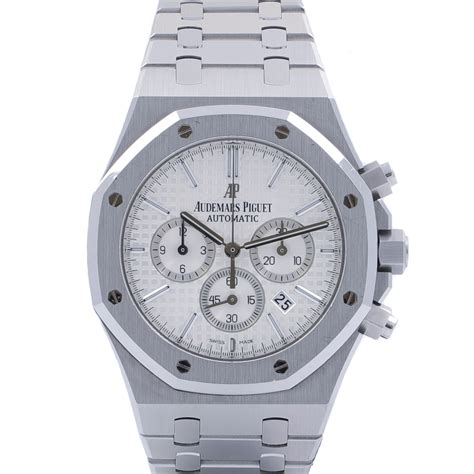 Audemars Piguet Royal Oak Chronograph 26320ST White Dial 2016 - Millenary Watches