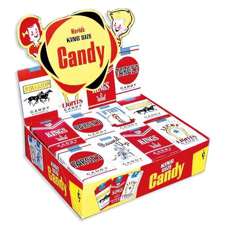 Candy Cigarettes | Bargain Candy | Novelty Boxed Candies