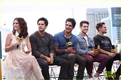 Dylan O'Brien Reunites With 'Teen Wolf' Cast at Comic-Con!: Photo ...