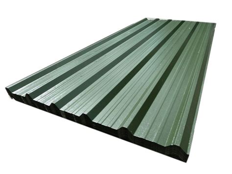 Color Coated Green Steel Roofing Sheet at Rs 450/square meter in Vijayawada | ID: 24174187055