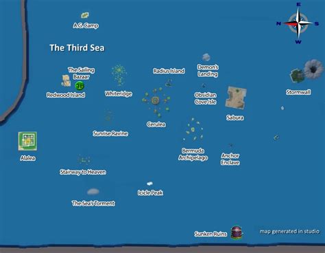 Arcane Reborn Map - Full Map, First Sea, Second Sea & Third Sea (2024)