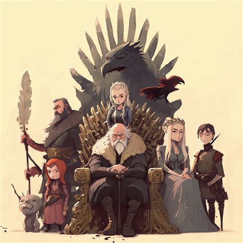 Game of Thrones Anime : r/midjourney