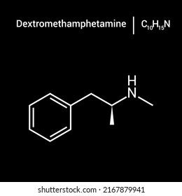 Chemical Structure Methamphetamine C10h15n Stock Vector (Royalty Free) 2167879941 | Shutterstock