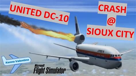 United Airlines Flight 232, DC-10 CRASH at Sioux gateway!!! (GREAT ...