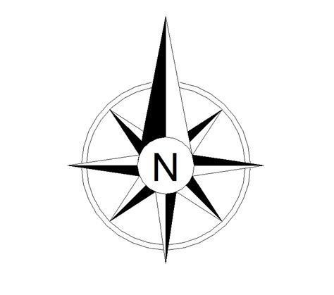 North Arrow Symbol - ClipArt Best