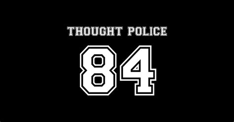 1984 - Thought Police - 1984 - Sticker | TeePublic