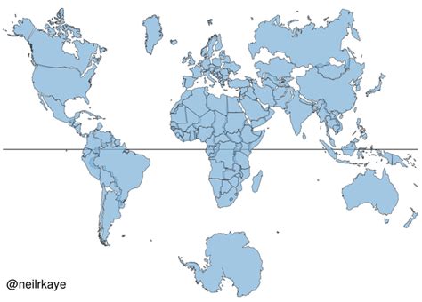 True Scale Map of the World Shows How Big Countries Really Are Accurate World Map, What Is ...