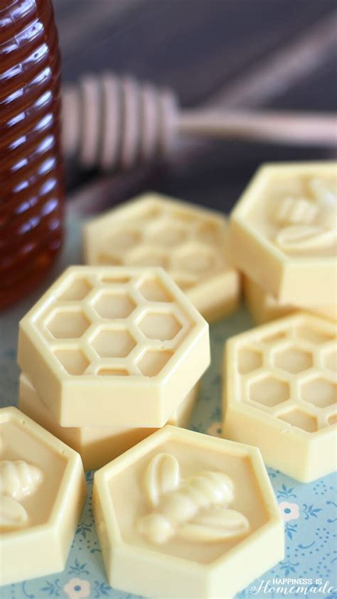 10-Minute DIY Milk & Honey Soap - Happiness is Homemade