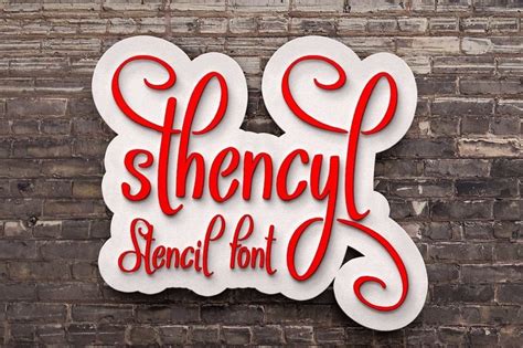 19 Stencil Fonts for Cricut That Will Make You A Stenciling Pro