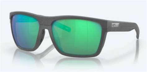 Costa Del Mar Pargo Net Dark Gray / Green Mirror Polarized Glass 580G ...