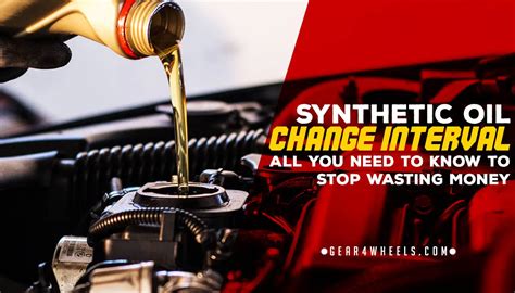 Synthetic Oil Change Interval: How to Stop Wasting Money