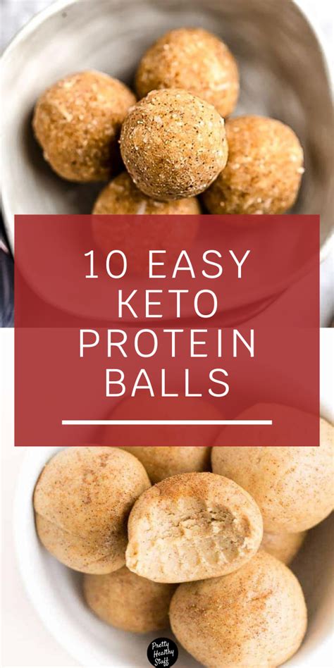 10 Easy Keto Protein Balls in 2020 | Protein balls recipes, Protein ...