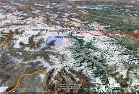 Topographical representation of Siachen Glacier | StratPost