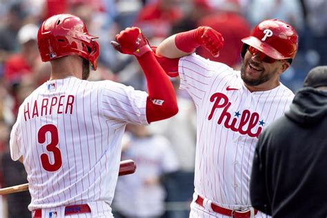 Kyle Schwarber homers in first AB, Phillies top A’s on Opening Day ...