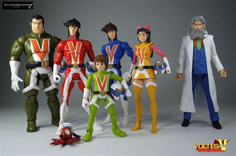 Voltes Team (Voltes V) Custom Action Figure