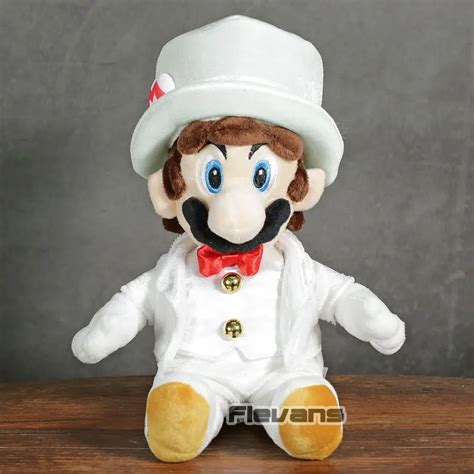 Little Buddy 1691 Super Mario Odyssey Mario Groom Wedding Style Plush Toy Soft Stuffed Doll 23cm ...