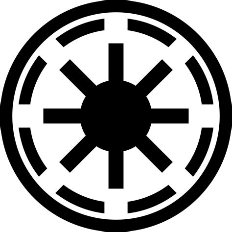 Galactic Republic - Grand Army Of The Republic Logo - (2000x2000) Png Clipart Download