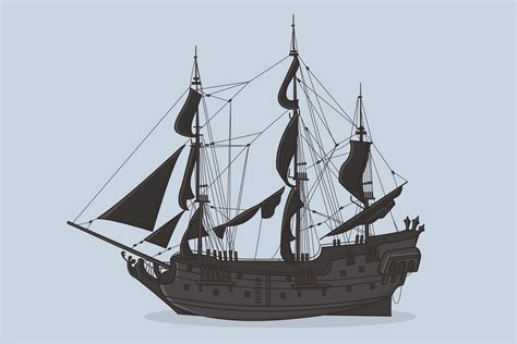 Aggregate 161+ black pearl ship drawing - seven.edu.vn