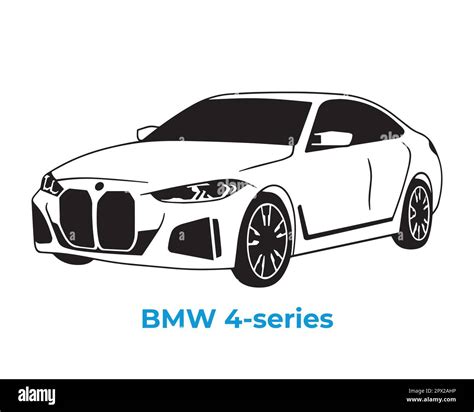 Vector silhouettes, icons of BMW brand cars Stock Vector Image & Art - Alamy