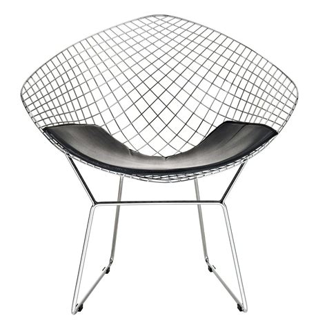 Bertoia Style Diamond Wire Chair