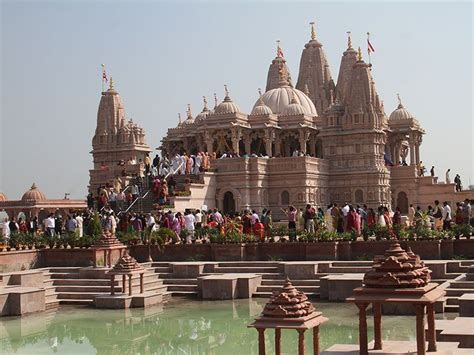 ॐ BAPS Swaminarayan Hindu Mandir (Temple), Kolkata, India - Hinduism Architecture - Bhagvan ...