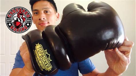 Top Boxer Old School Boxing Gloves REVIEW- GLOVES LIKE DEMPSEY, MARCIANO, AND ROBINSON USED TO ...