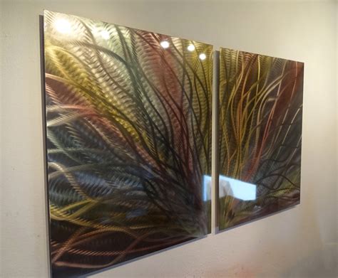 Radiance Bronze- Abstract Metal Wall Art Contemporary Modern Decor ...