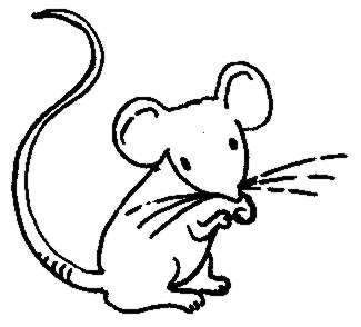 Quiet Mouse Clipart | Mouse drawing, Drawings, Drawing for kids