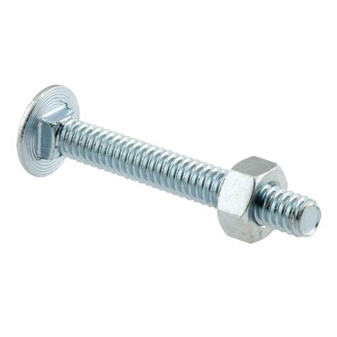 Prime-Line 1/4-20 Carriage Bolts with Nuts-GD 52103 - The Home Depot