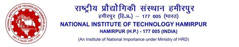 BhagatJobs: NIT Hamirpur Technical and Ministerial Staff Recruitment 2019