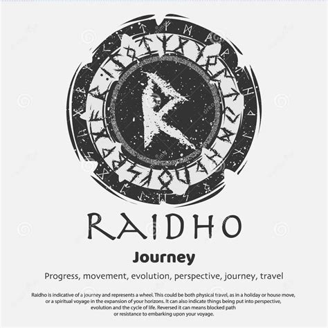 Raidho Rune Meaning - The Travel Rune - Norse Viking Runes