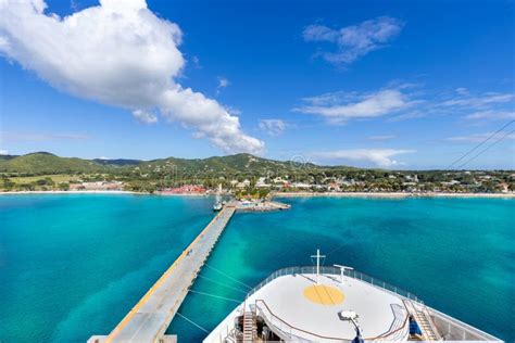 Cruise Ship Caribbean Vacation. Saint Croix Frederiksted US Virgin ...