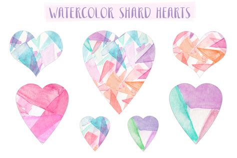 Watercolor Heart Clip Art