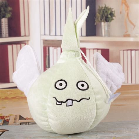 16cm Height Cute Nice Plants Vs Zombies Soft Plush Pp Cotton In Garlic Angel Little PVZ Toy for ...