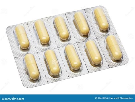 Yellow capsules stock photo. Image of supplement, vitamin - 27617634