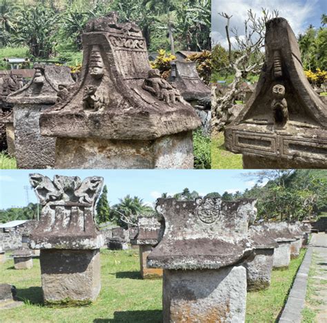 The "waruga" was a stone sarcophagus used by the Minahasan people of ...