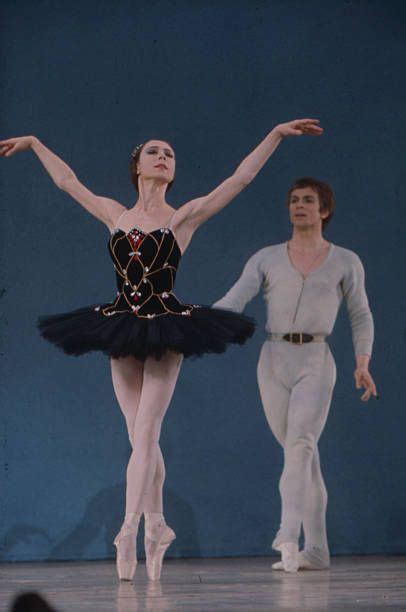 Russian born ballet dancer Rudolf Nureyev performs on stage with ...