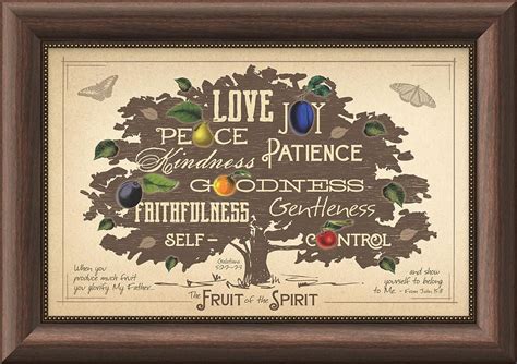 The Fruit Of The Spirit (Framed Art) | Framed art wall decor, Fruit of the spirit, Framed art