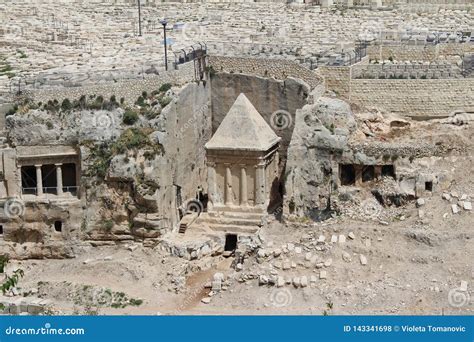 This Ornate Tomb in the Cemetery Belongs To Zachariah Ben Jehoiada, the Father of John the ...