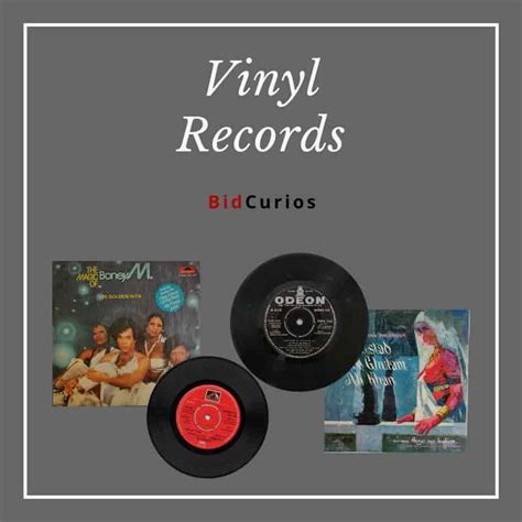 Buy Vinyl Records - BidCurios